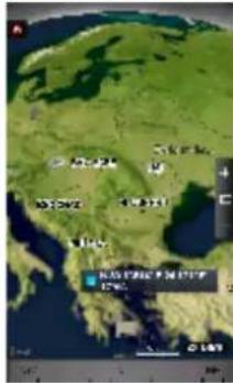 Map image with geographic labels and a small inset map showing location 'BASILIC KON' and scale bar