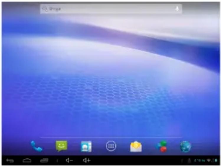 Allview Viva H7S - Основен интерфейс - 1