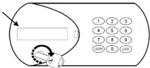1 2 3 4 5 6 7 8 9 CLEAR 0 LOCK