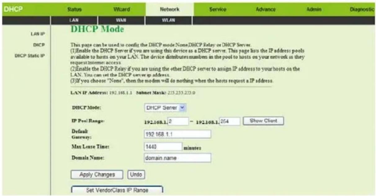 Getnet GA-324WB - DHCP - 1