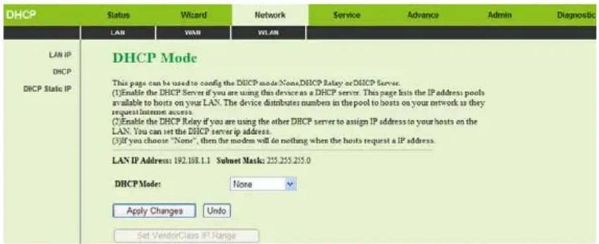 Getnet GA-324WB - DHCP - 3