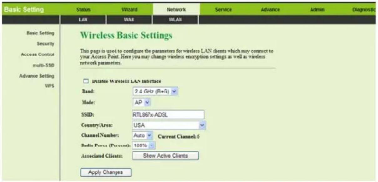 Getnet GA-324WB - Basic Setting - 1