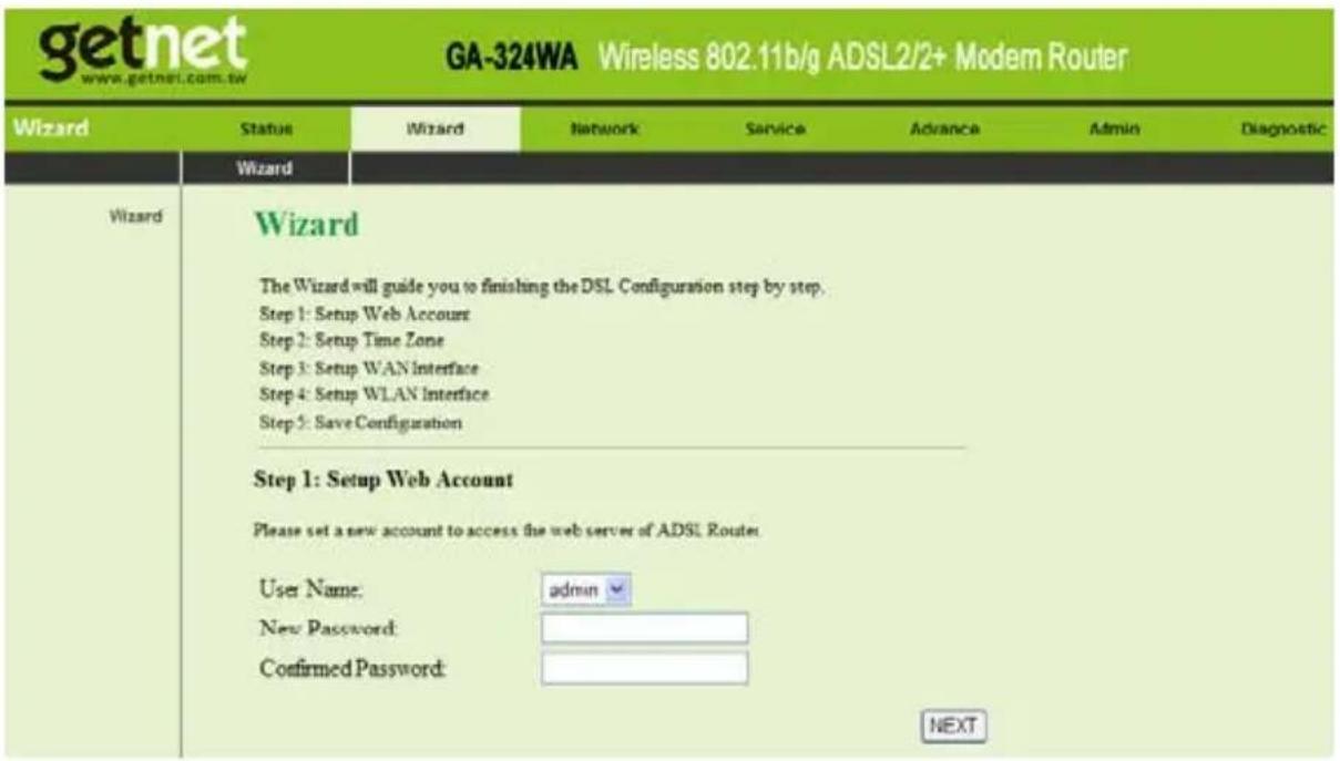 Getnet GA-324WB - Wizard - 1