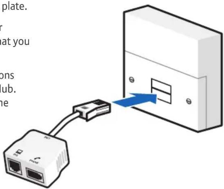 BT Infinity - I do make or receive landline calls on a telephone connected to my Hub - 5