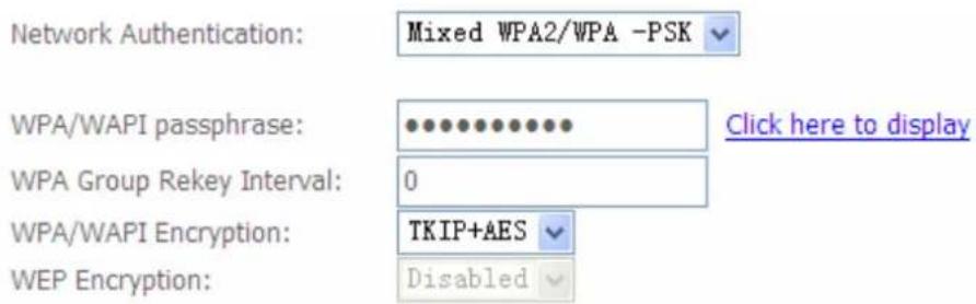 Billion BiPAC 7700N - ① Mixed WPA2/WPA-PSk - 1