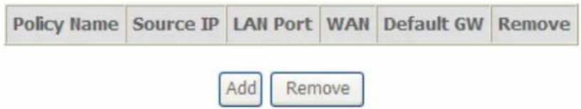 Billion BiPAC 7700N - Policy Routing - 1