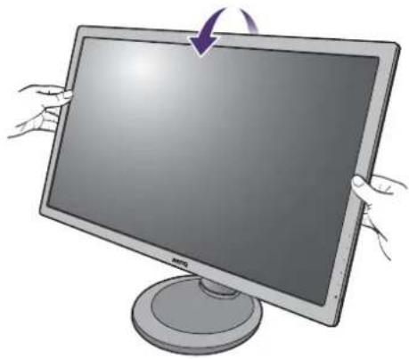 BENQ GW2260M - How to attach the monitor base - 11