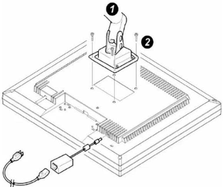 AOC LM720 - Install An Optional Wall Mounting Arm (Not supplied) - 1