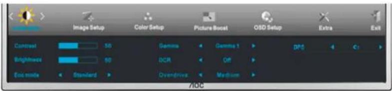 AOC I2473PWM - Luminance - 1