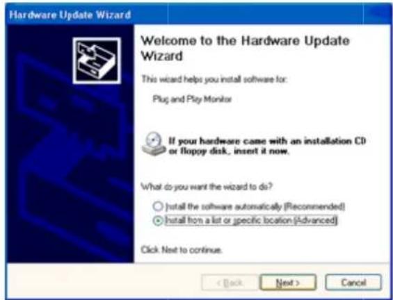 AOC I2473PWM - Click on the 'Driver' tab and then click on 'Update Driver...' button. - 3