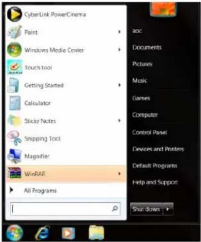 AOC I2473PWM - Windows 7 - 1