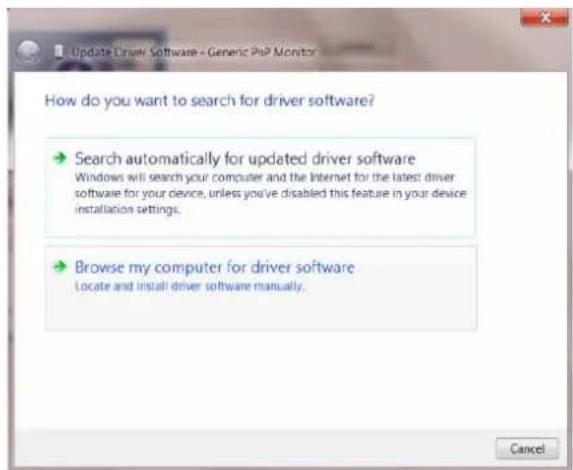 AOC I2473PWM - Click the "Driver" tab. - 2