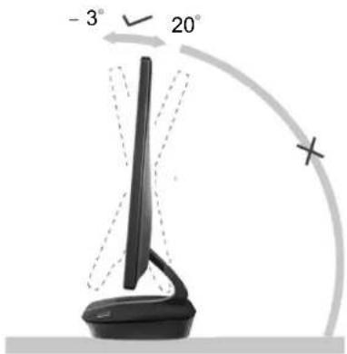 AOC I2473PWM - Adjusting Viewing Angle - 1