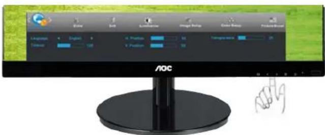 AOC I2269VW - OSD Setup - 2
