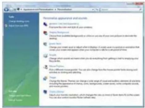 AOC I2269VW - Click Display Settings. - 1