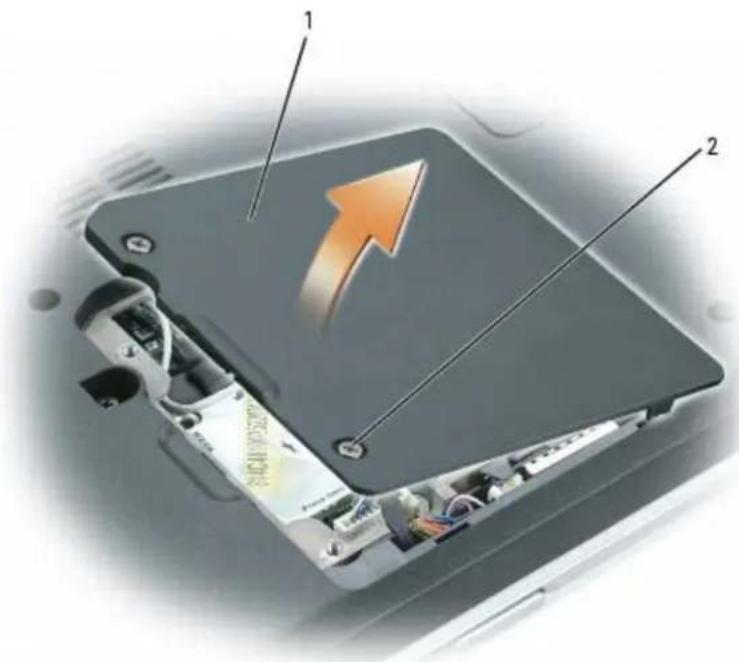 DELL XPS M140 - Removing the Palm Rest - 1