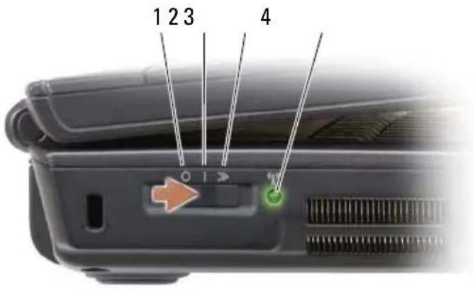 DELL Vostro 1500 PP22L - Left Side View - 2