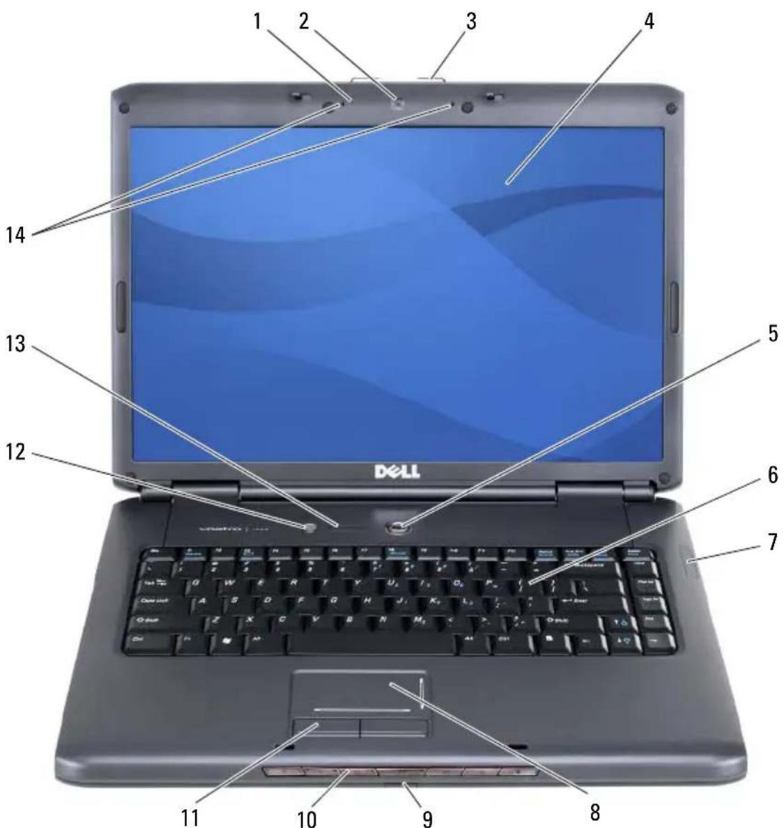 DELL Vostro 1500 PP22L - Front View - 1