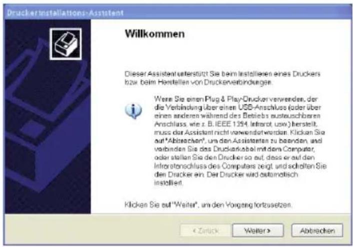 T-Mobile Speedport W 921V - Druckertreiber installieren in Windows® XP / 2000. - 1