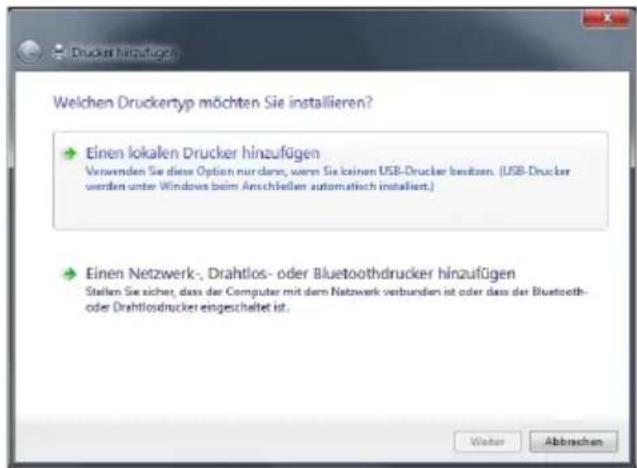 T-Mobile Speedport W 921V - Druckertreiber installieren in Windows® Vista. - 2