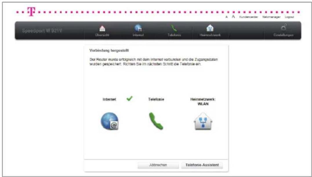 T-Mobile Speedport W 921V - Telefonie über DSL einrichten mit anderen Anbietern. - 1