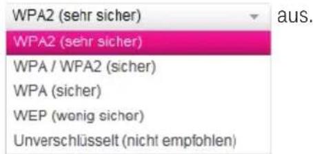 T-Mobile Speedport W 921V - Verschlüsselung. - 2