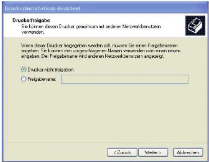 T-Mobile Speedport W 921V - Druckertreiber installieren in Windows® XP / 2000. - 10