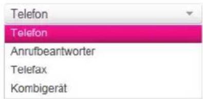 T-Mobile Speedport W 921V - Endgerätewahl. - 1