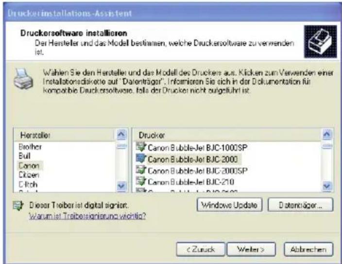 T-Mobile Speedport W 921V - Druckertreiber installieren in Windows® XP / 2000. - 8