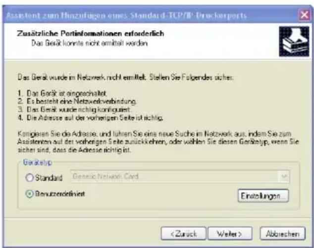 T-Mobile Speedport W 921V - Druckertreiber installieren in Windows® XP / 2000. - 6