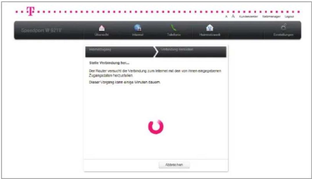 T-Mobile Speedport W 921V - Feste IP-Adresse. - 2