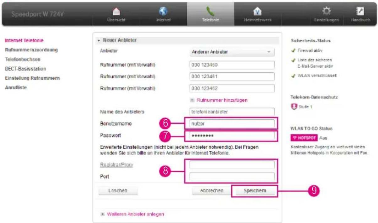T-Mobile Speedport W 724V - (Fortsetzung) - 1