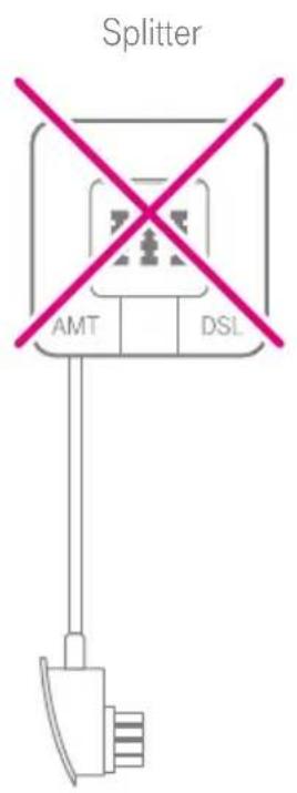 T-Mobile Speedport W 724V - Vorhandene Geräte demontieren - 1