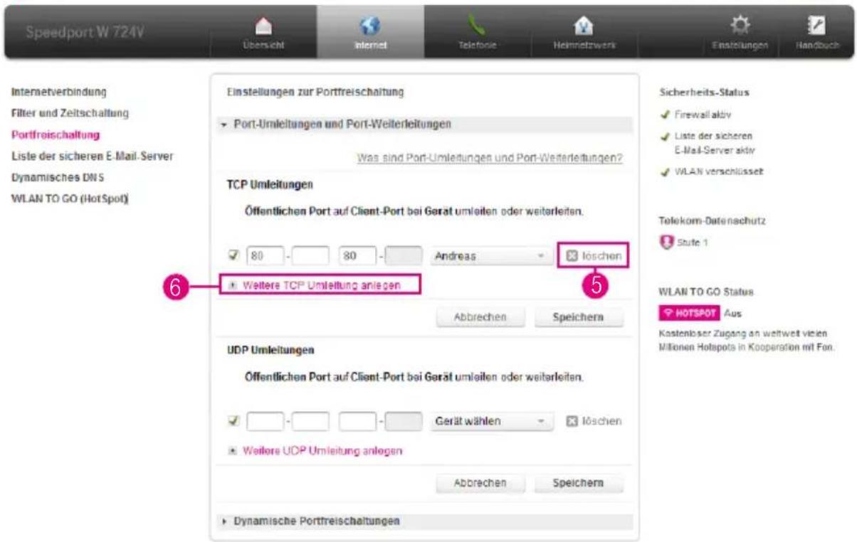 T-Mobile Speedport W 724V - (Fortsetzung) - 1
