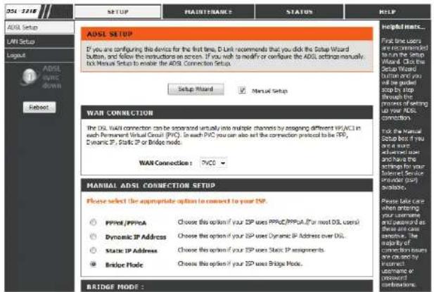 D-LINK DSL-321B - ADSL-SETUP - 1