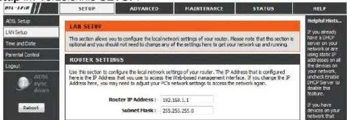 D-LINK DSL-321B - ROUTEREINSTELLUNGEN - 1