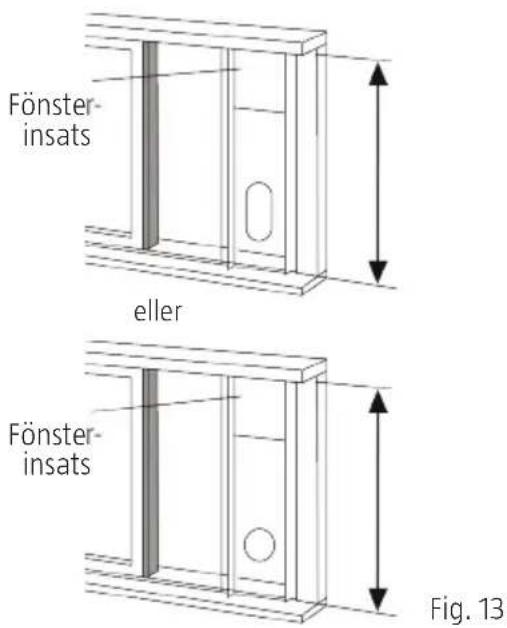 Anslut 417-060 - MONTERING I SKJUTFÖNSTER SOM ÖppNAS HORIZONTELLT (TILLVAL) - 2