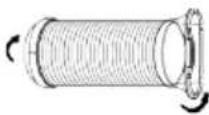 Anslut 417-060 - INSTALLATION OF OUTLET HOSE - 2
