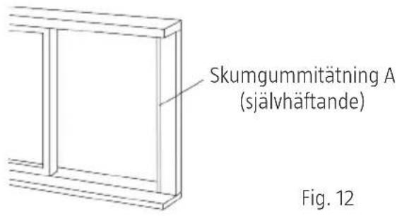 Anslut 417-060 - MONTERING I SKJUTFÖNSTER SOM ÖppNAS HORIZONTELLT (TILLVAL) - 1