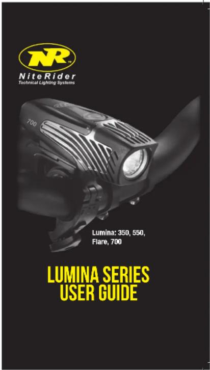 NiteRider Lumina 350 - WARRANTY - 1