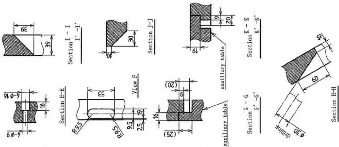 Yamato Z7000SD-8 class - Table cutting diagram - 2