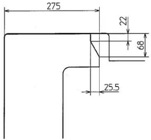 Yamato Z7000SD-8 class - Table cutting diagram for fully-submerged type with device - 2