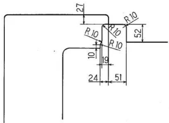 Yamato Z7000SD-8 class - Table cutting diagram for fully-submerged type with device - 3