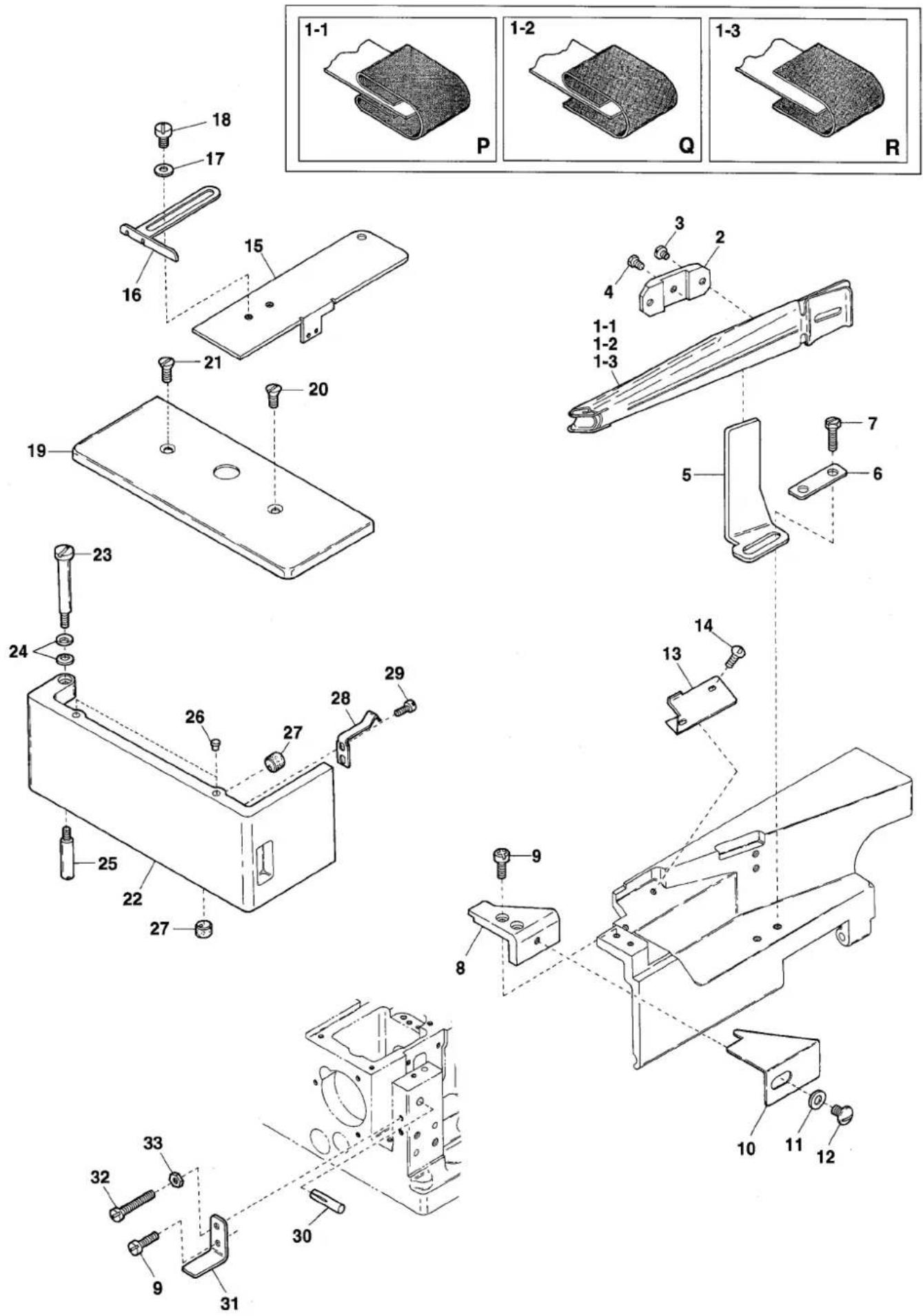 Yamato VFS2503-8 - ILLUSTRATED SPARE PARTS LIST - 1