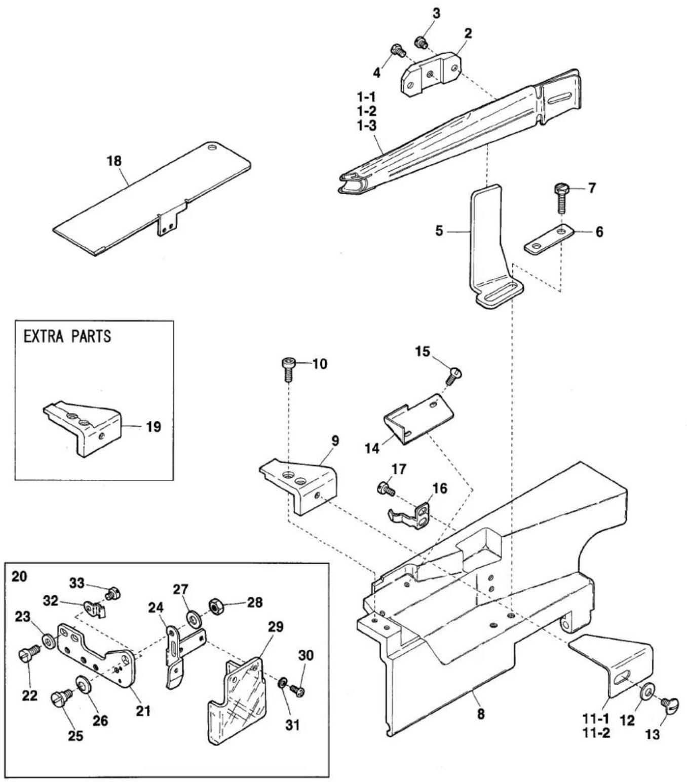 Yamato VF2400-8 - ILLUSTRATED SPARE PARTS LIST - 14