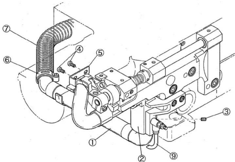 Yamato VES3712-8 - Connecting suction pipe - 1