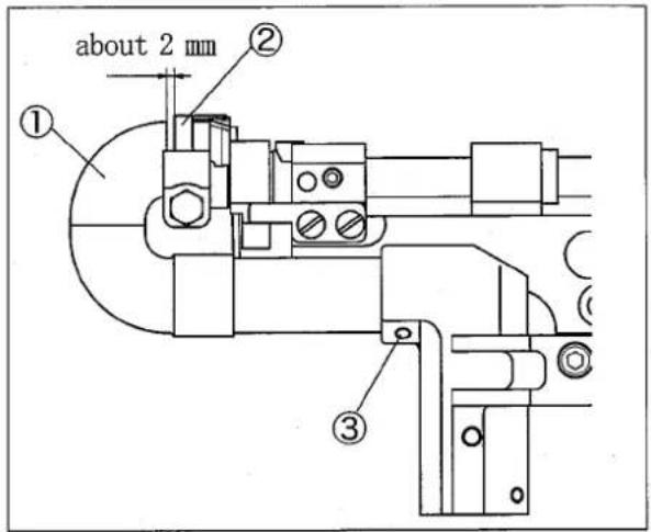 Yamato VES3712-8 - Adjusting suction pipe (front) - 1