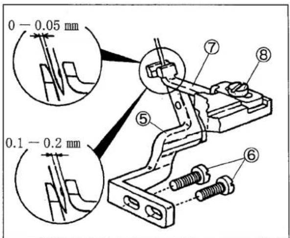 Yamato AZ7000G-8 class - Needle guard(front) (double chain stitch): - 3
