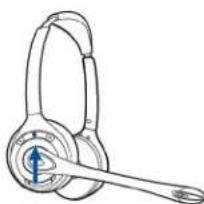 PLANTRONICS Savi W710A - Headset-LED ein-/ausschalten - 1