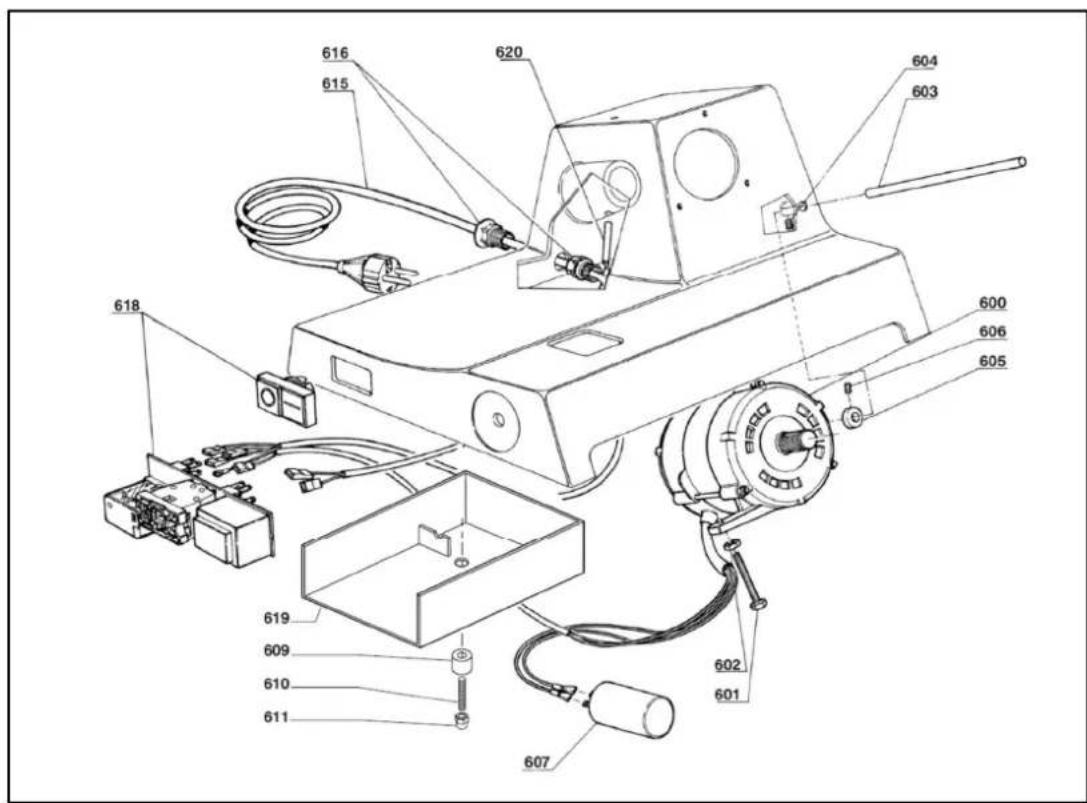 ADE Hanseat 250 - MOTOREINHEIT Hanseat 250 - 4